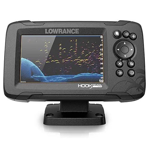 Lowrance Hook Reveal 5 Inch Fish Finders with Transducer