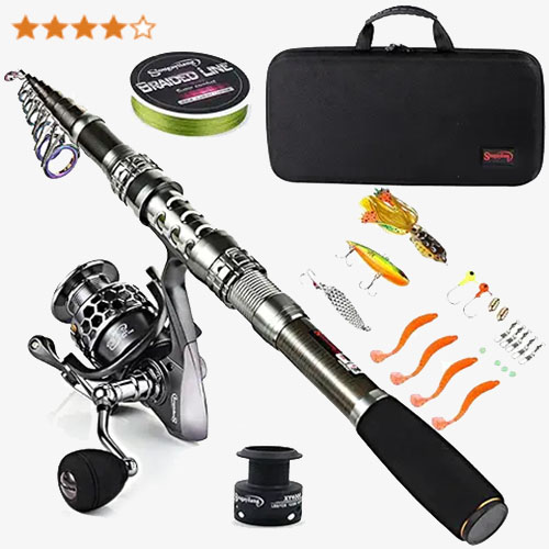 Sougayilang Fishing Rod Combos