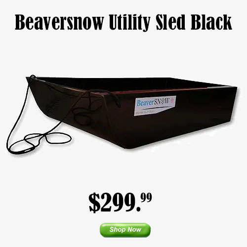 Beaversnow Utility Sled Black