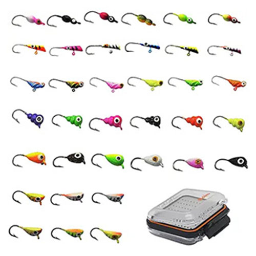 Ice Fishing Jig Set Ice Fishing Lures for Panfish