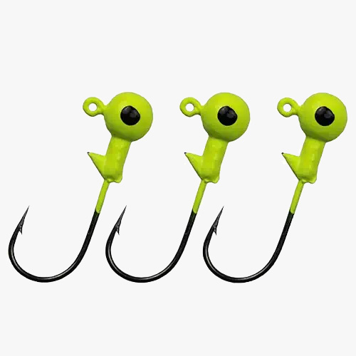 20pcs Ice Fishing Jig Heads Hooks Kit