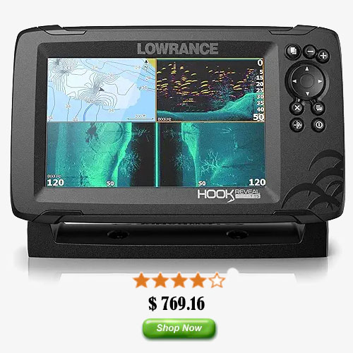 Lowrance Hook Reveal 7 Inch Fish Finder