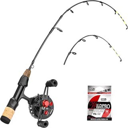 QualyQualy Ice Fishing Rod and Reel Combo