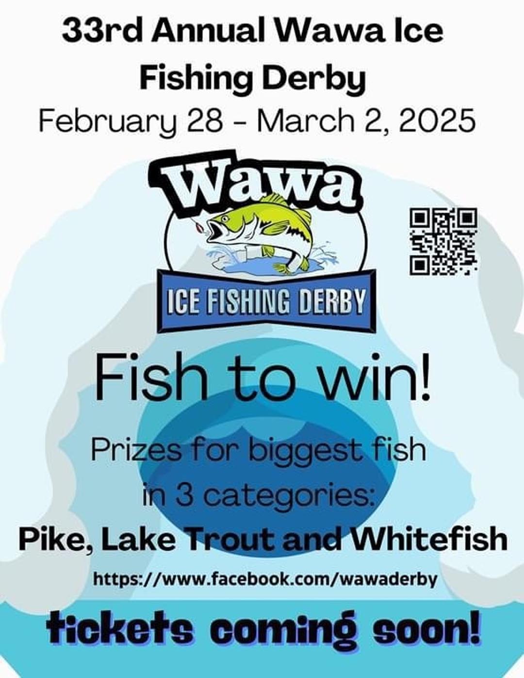 33rd Annual Wawa Ice Fishing Derby