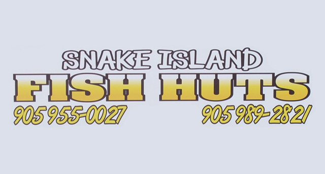Snake Island Fish Huts